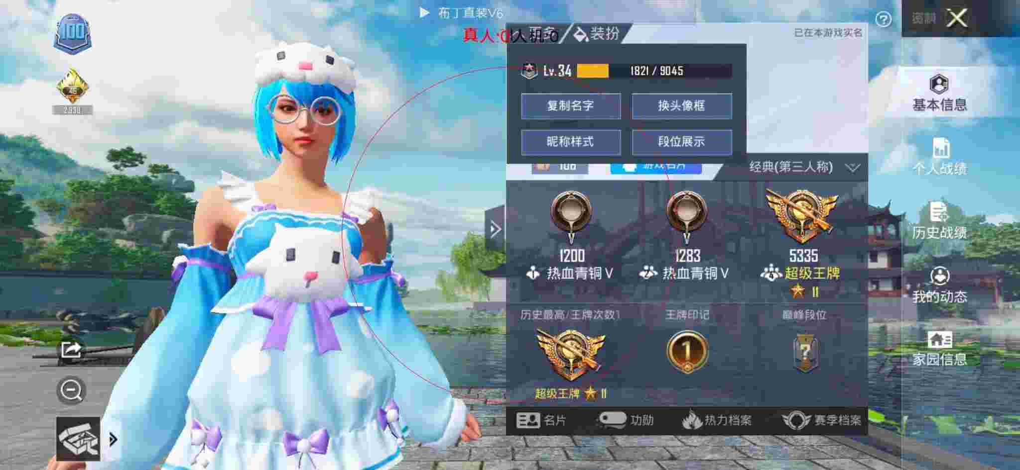 和平精英布丁直装透视 - 和平精英当巡查员遇到外挂队友辅助预览图